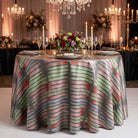 Aurura Misty Grey Tablecloth — styled table