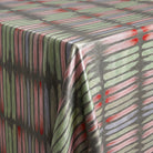 Aurura Misty Grey Tablecloth — fabric detail