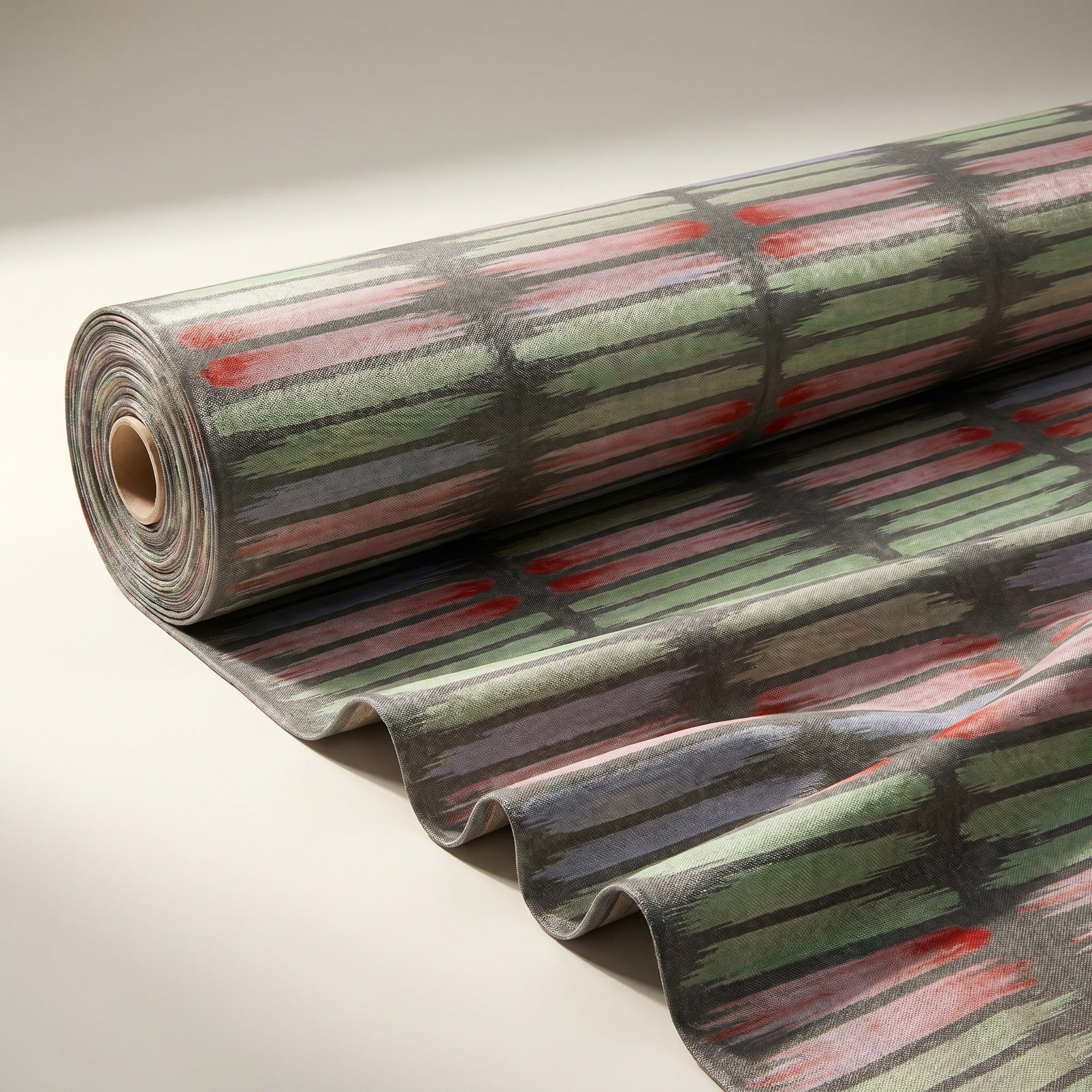 Aurura Misty Grey Fabric — fabric roll