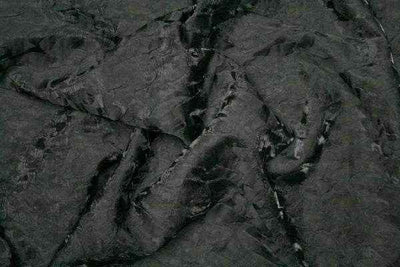 Brilliant Crushed Fabric – Black
