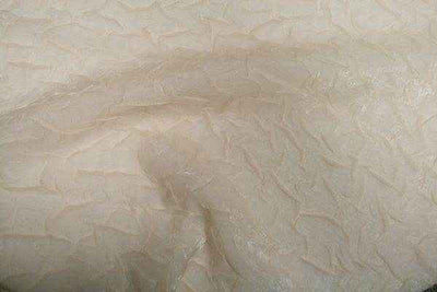 Brilliant Crushed Fabric – Ivory