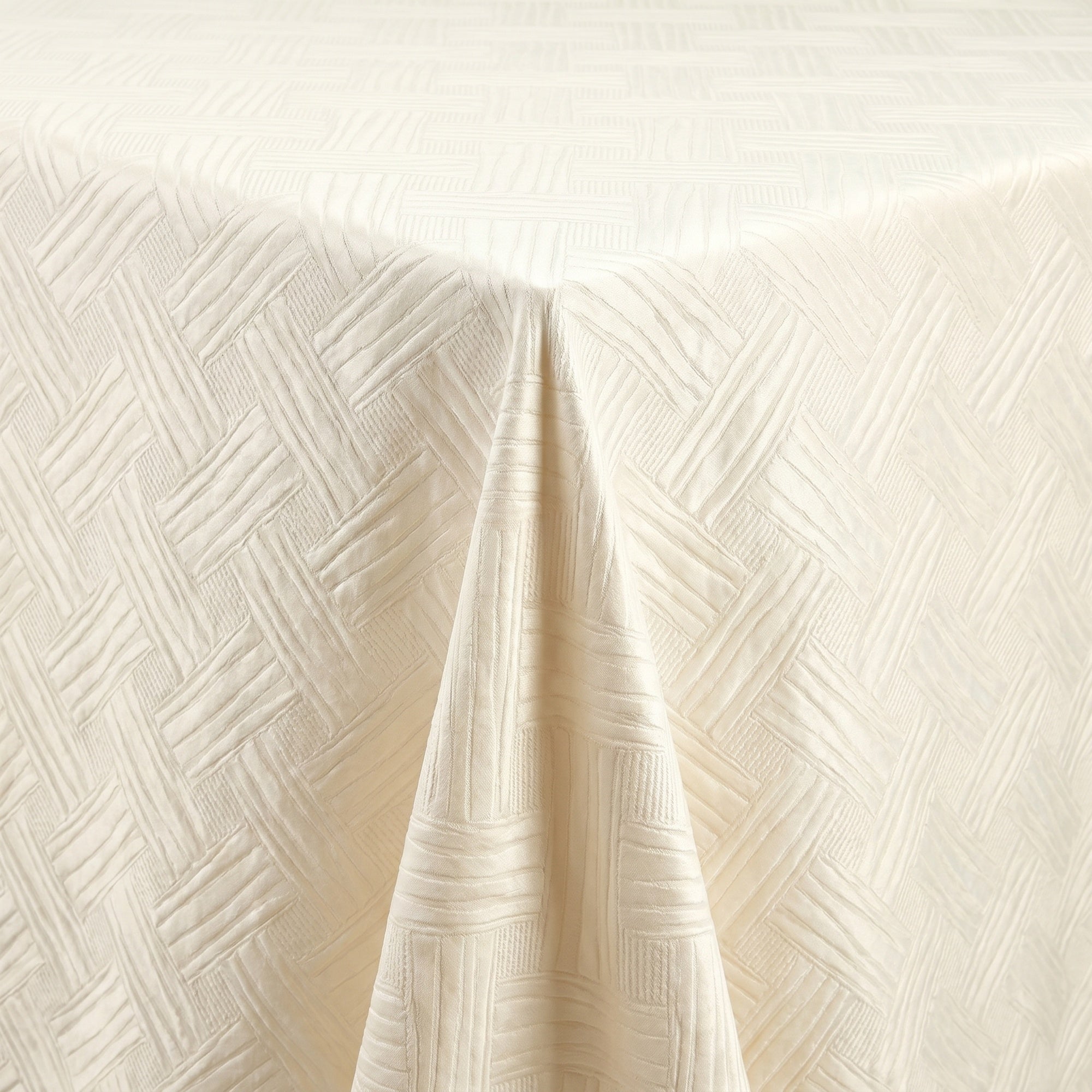 Bangkok Ivory Tablecloth — fabric detail