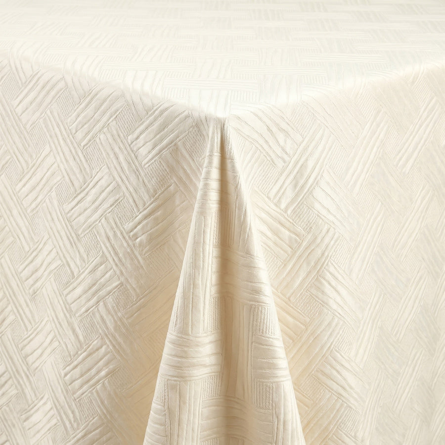 Bangkok Ivory Tablecloth — fabric detail