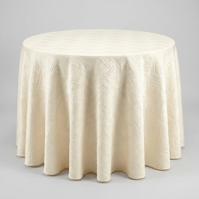 Bangkok Jacquard Tablecloth – Ivory