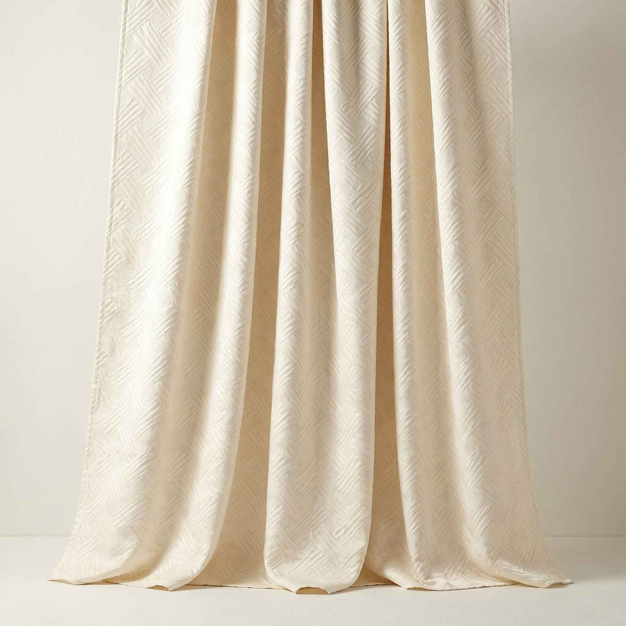 Bangkok Jacquard Fabric – Ivory