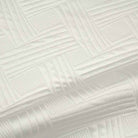 Bangkok Jacquard Fabric – White