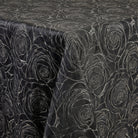Barnes Onyx Tablecloth — fabric detail