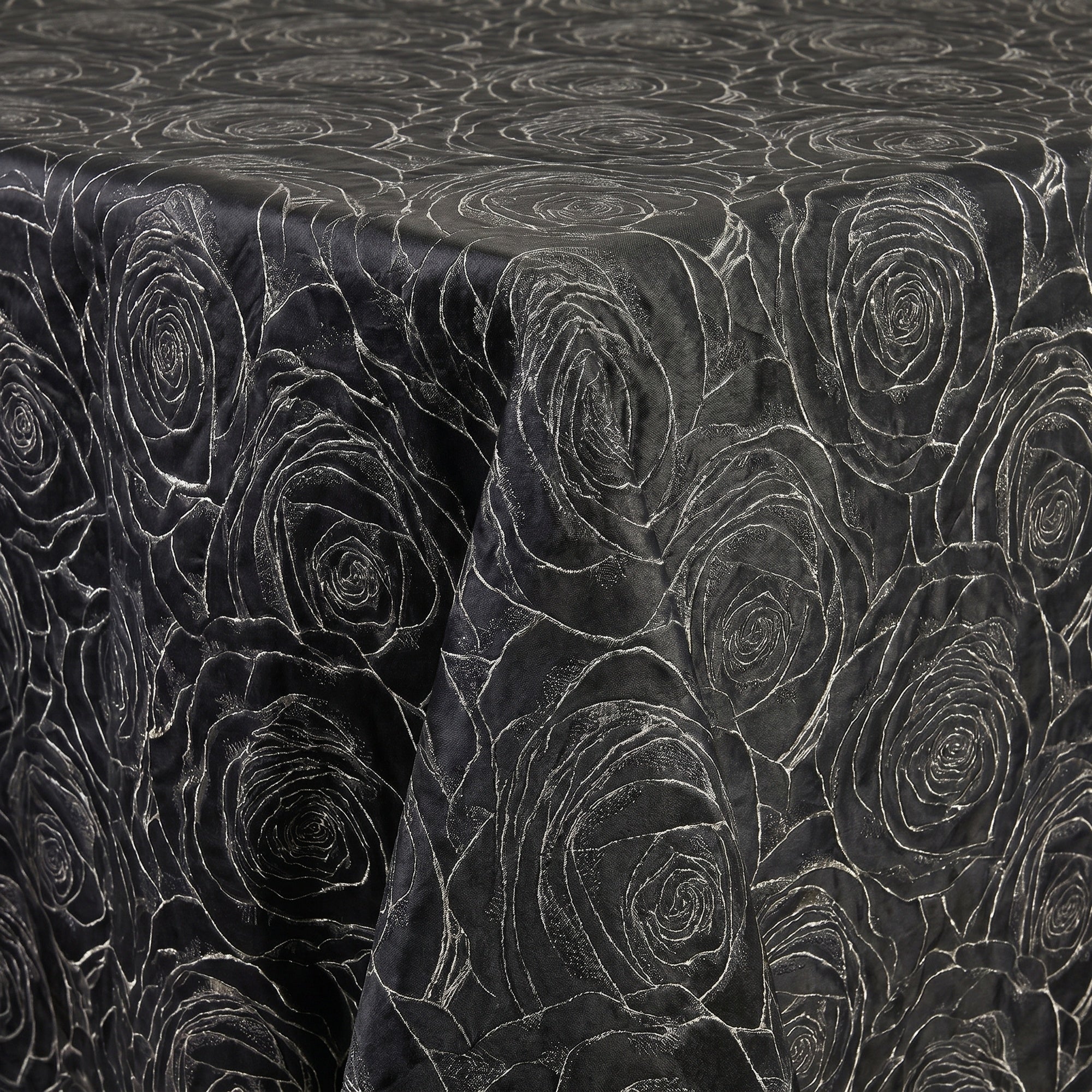 Barnes Onyx Tablecloth — fabric detail