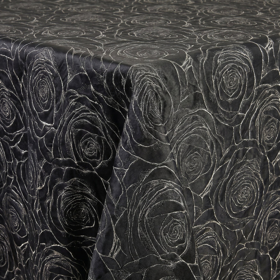 Barnes Onyx Tablecloth — fabric detail