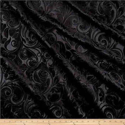 Lobby Velvet Fabric – Black