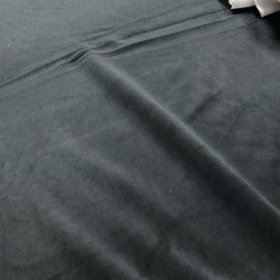 Black NEWPORT118 Soft Velvet - Custom Tablecloths