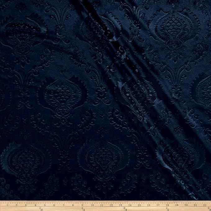 Hobby Velvet Fabric – Navy