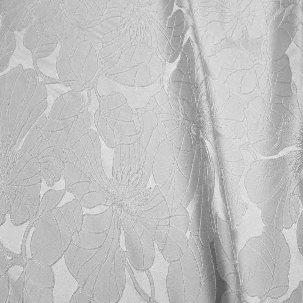 Crystal Cambridge Floral Jacquard Fabric by the Yard - 55 Inch Wide