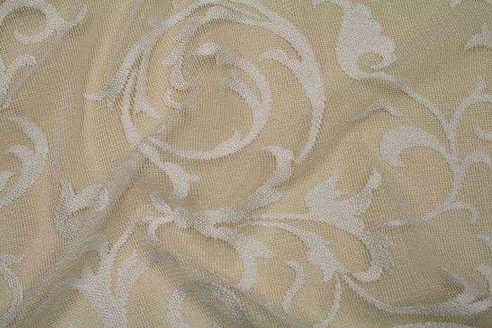 ivory CARLISLE Lace Fabric by the Yard - 55 Inch Wide
