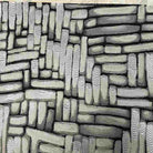 Ebony Catch Jacquard Fabric by the Yard - 110 Inch Wide