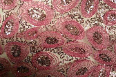 Charming Lace Fabric – Pink