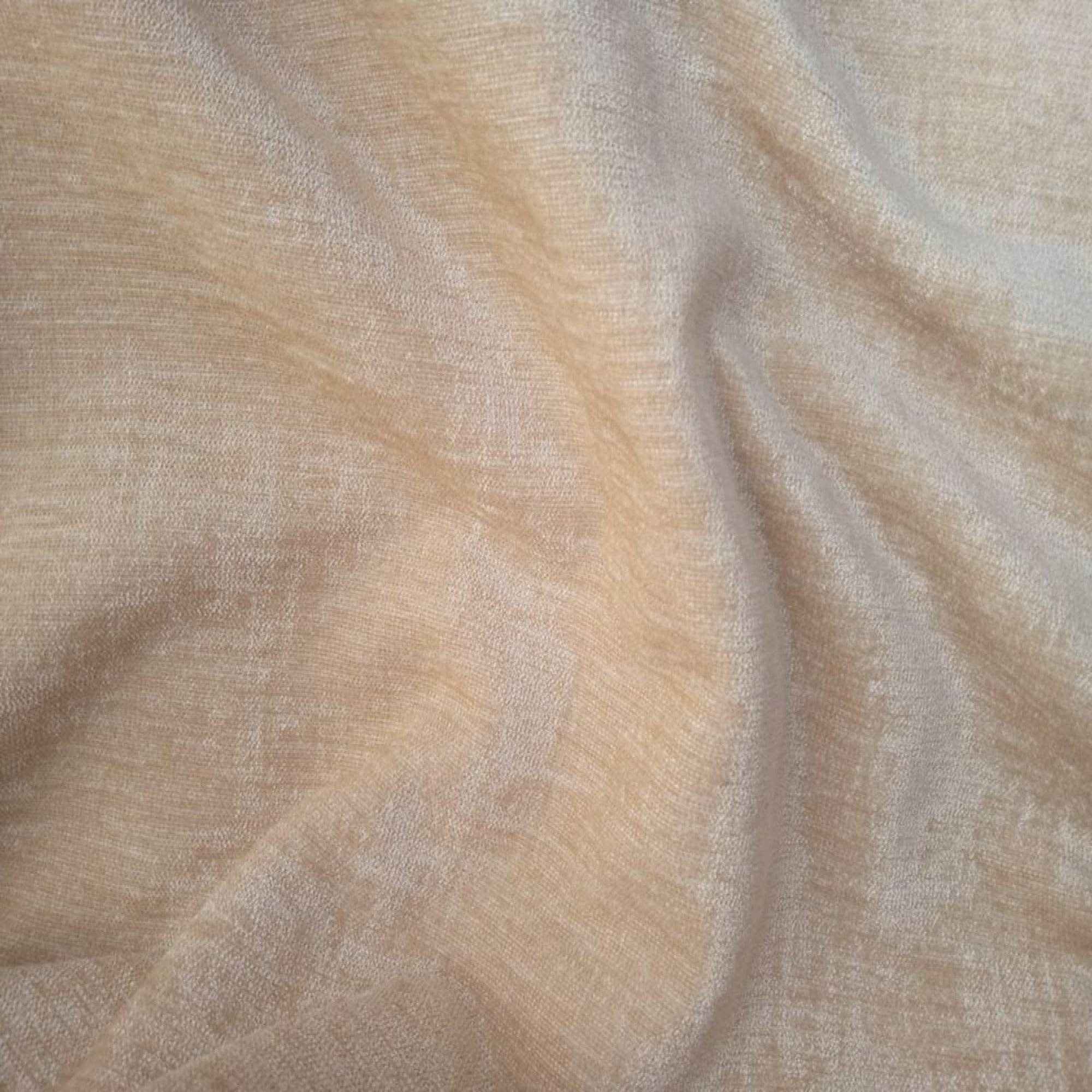 Blush Chenille Soft Velvet Fabric by the Yard - 118 Inch Wide