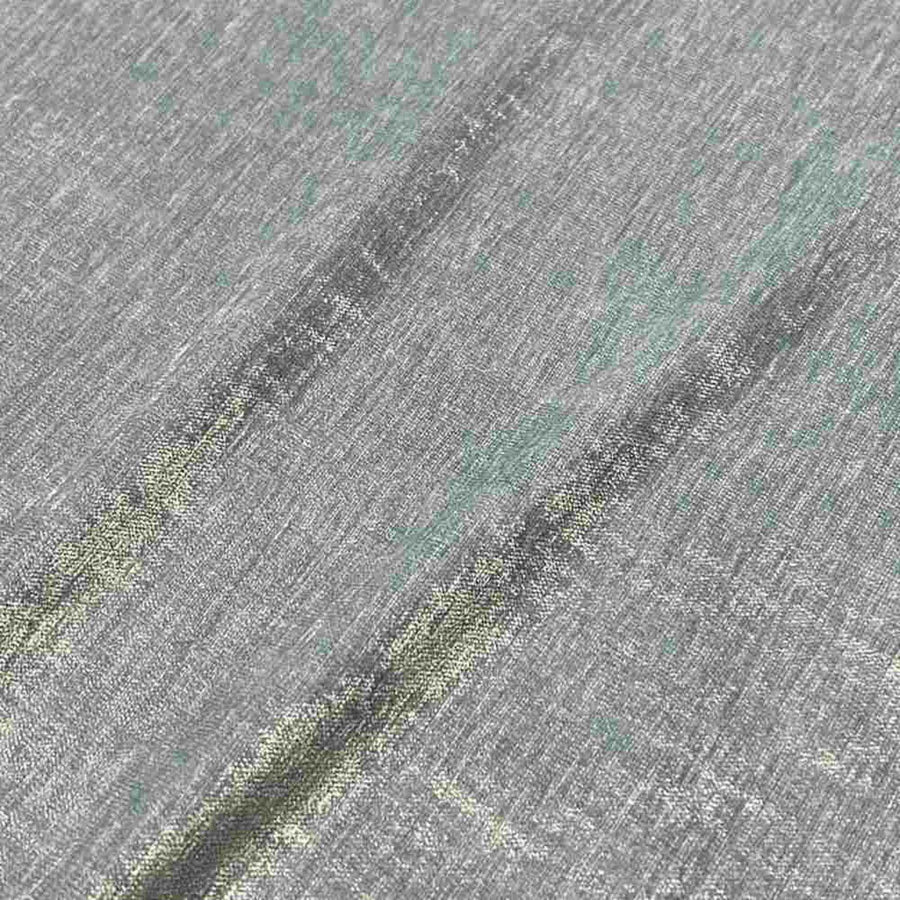 Ice Blue Chenille Soft Velvet Fabric by the Yard - 118 Inch Wide