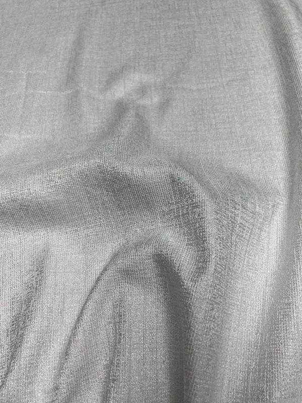 White CHRISMA Jacquard Fabric by the Yard - 115 Inch Wide