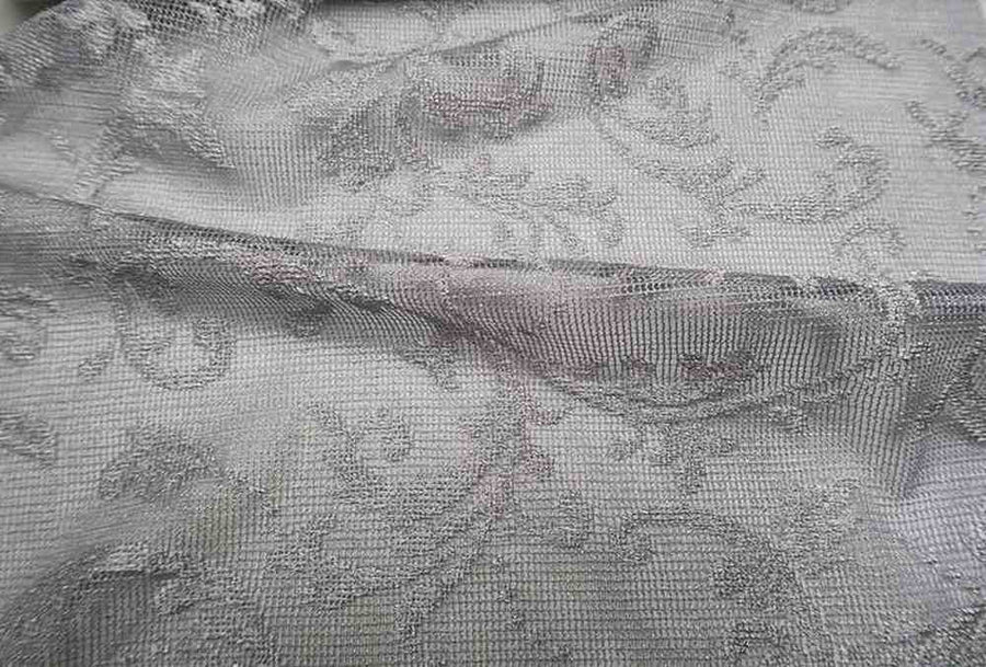 Clairmont Lace Fabric – Silver