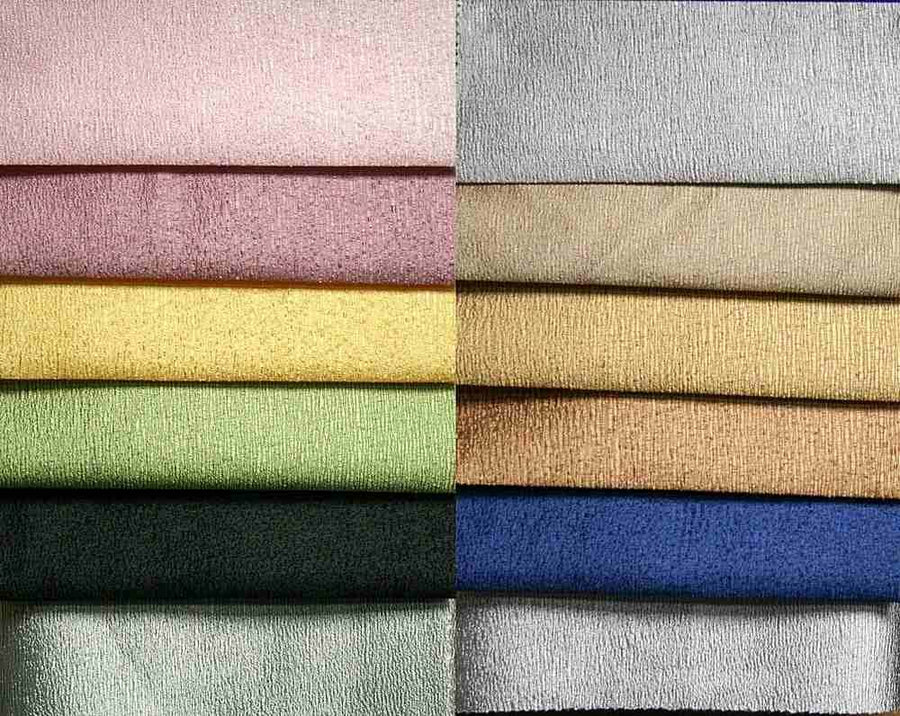 Luxury Crushed Fabric – Aqua