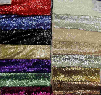 Quincy Sequin Fabric – Ivory