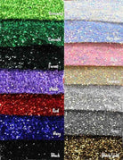 Gold/Black Stretch Velvet Sequin Fabric by the Yard - 48 Inch Wide