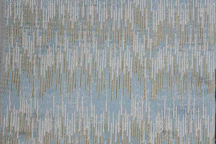 Colorado Jacquard Fabric – Ivory Gold