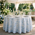 Cambridge Blue Tablecloth — styled table