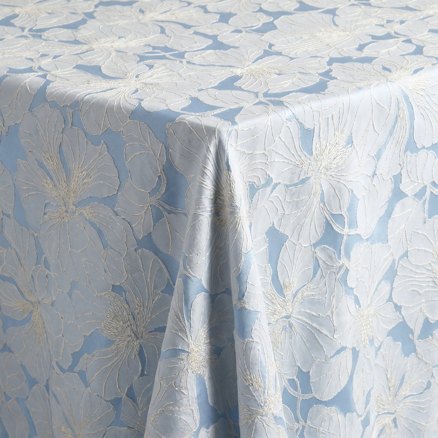 Cambridge Blue Tablecloth — fabric detail
