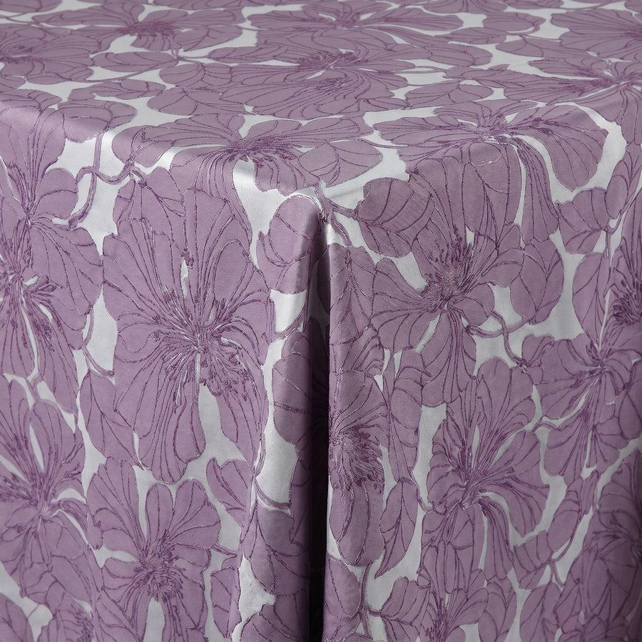 Cambridge Purple Tablecloth — fabric detail