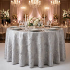 Cambridge Silver Tablecloth — styled table