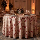 Cambridge Wine Tablecloth — styled table