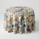 Carnation Blue Tablecloth