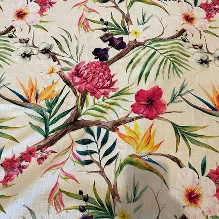 Carnation Red Tablecloth — fabric swatch