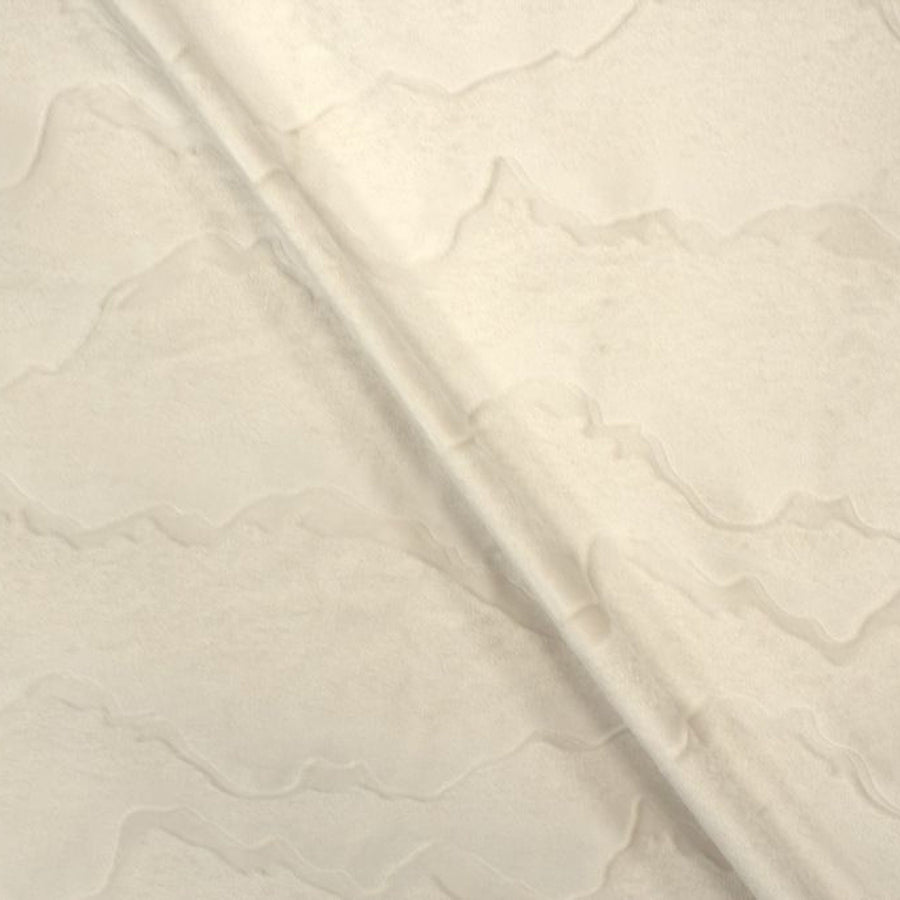 Celeste Ecru Tablecloth — fabric swatch