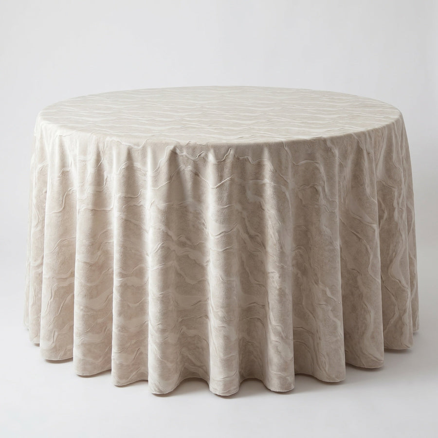 Celeste velvet fabric in Taupe, by the yard