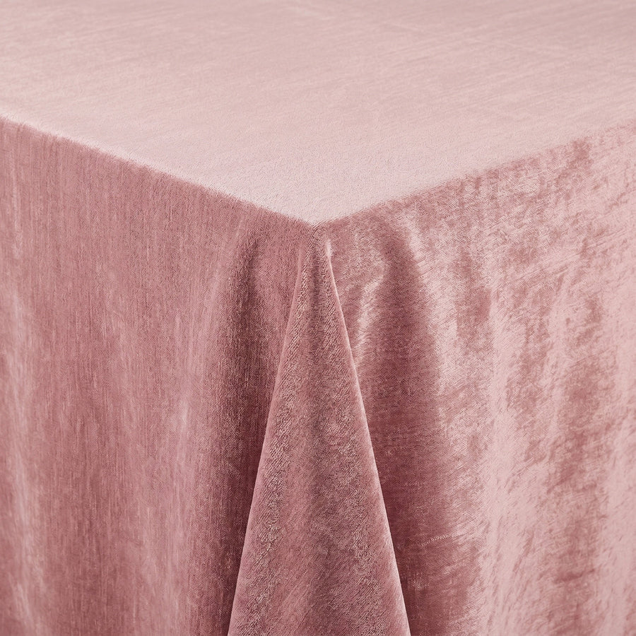 Chenille Begonia Tablecloth — fabric detail