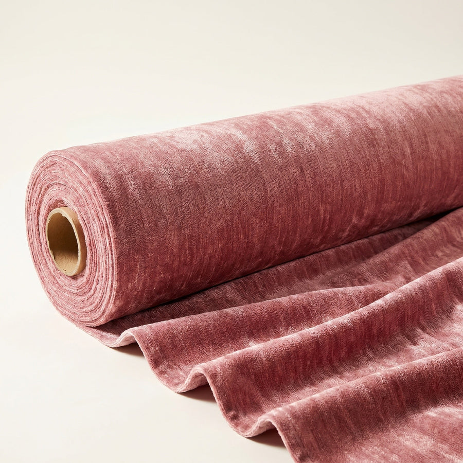 Chenille Begonia Fabric — fabric roll
