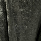 Chenille Black Tablecloth — fabric swatch