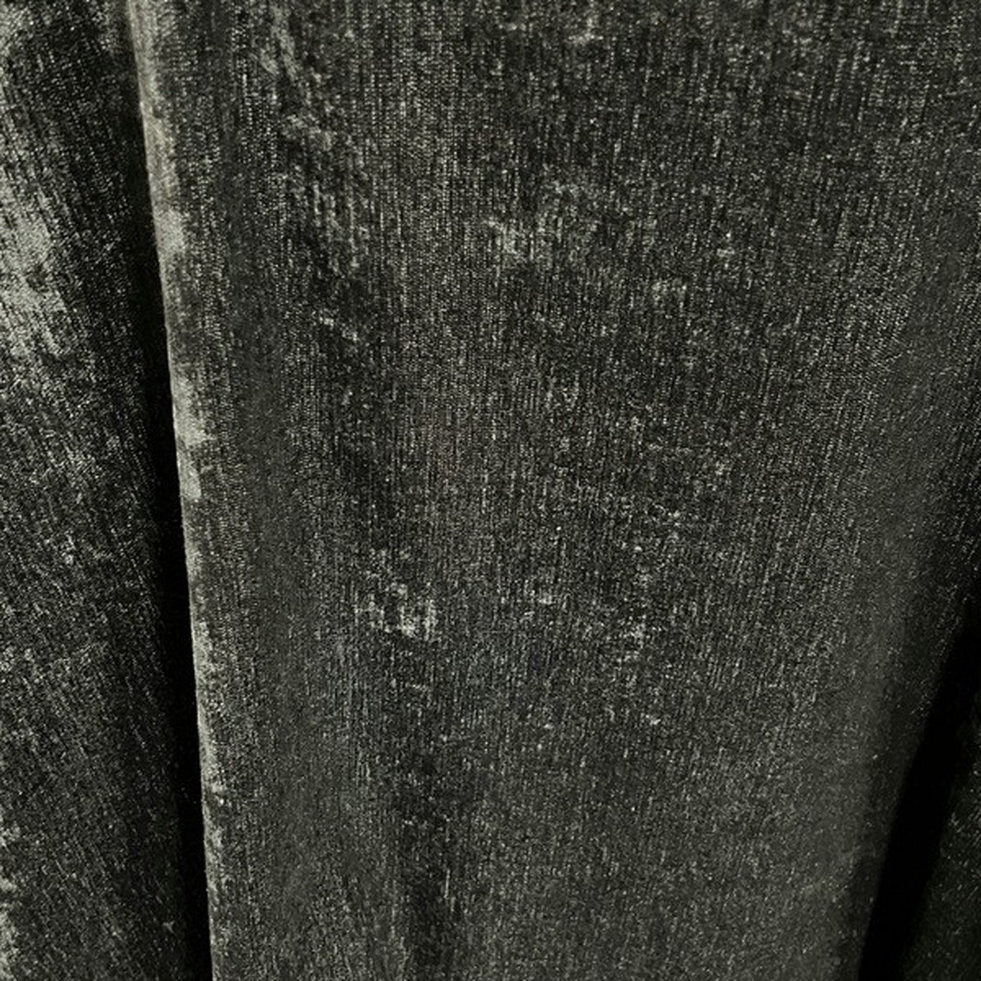 Chenille Black Tablecloth — fabric swatch