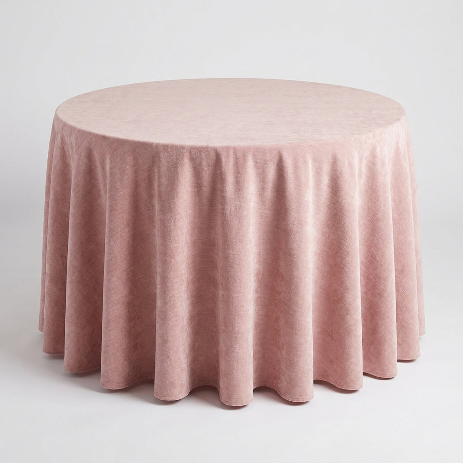 Chenille Blush Tablecloth