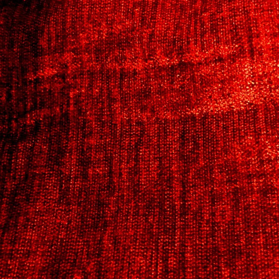 Chenille Burgundy Tablecloth — fabric swatch