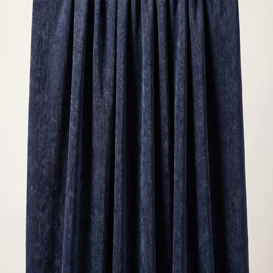 Chenille Navy Fabric