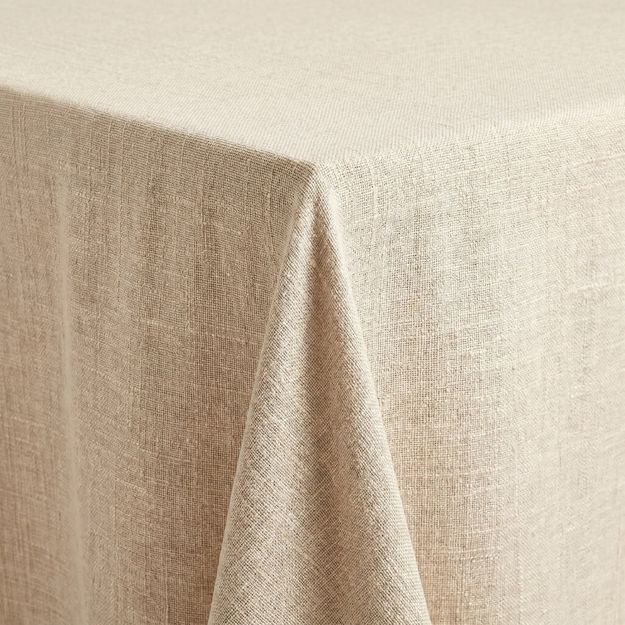 Chrisma Beige Tablecloth — fabric detail