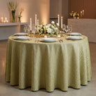 Chrisma Grass Tablecloth — styled table