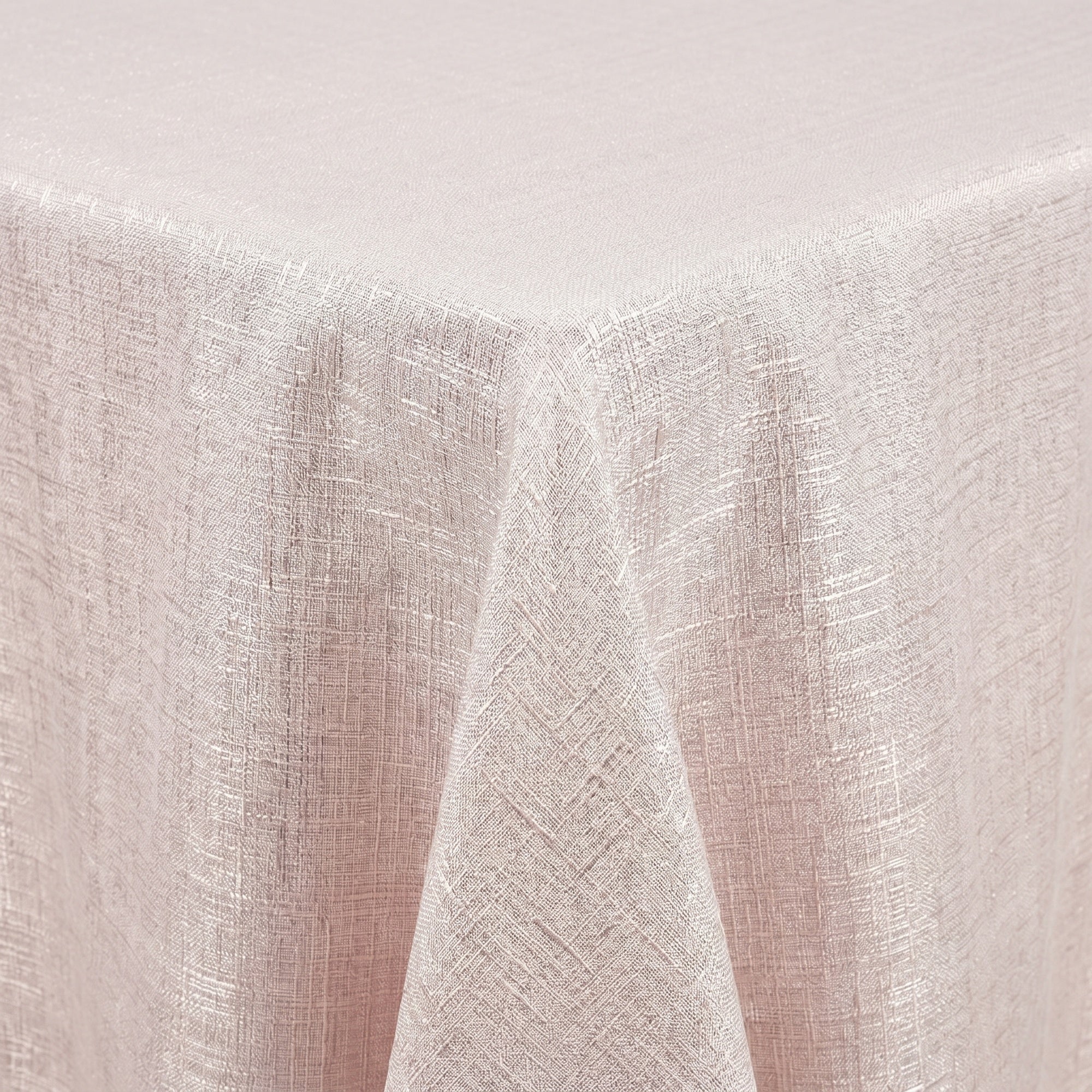 Chrisma Pink Tablecloth — fabric detail