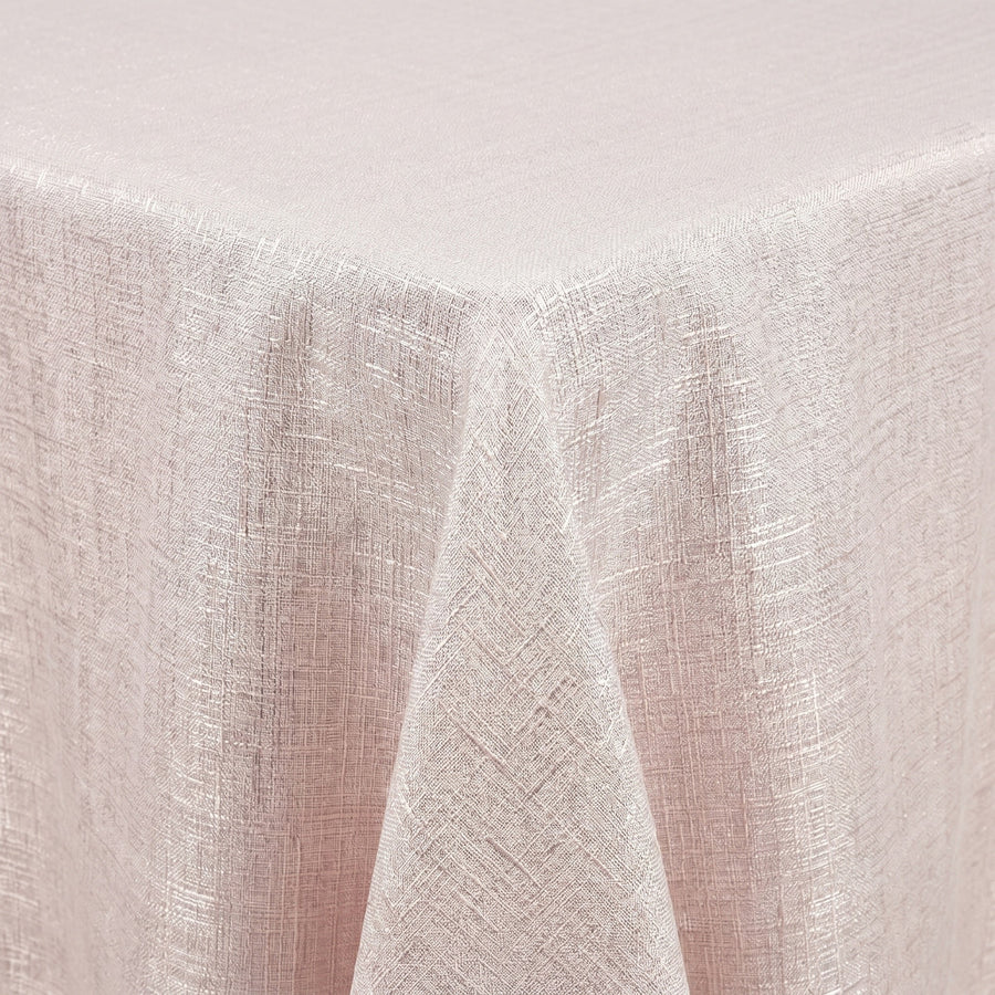 Chrisma Pink Tablecloth — fabric detail
