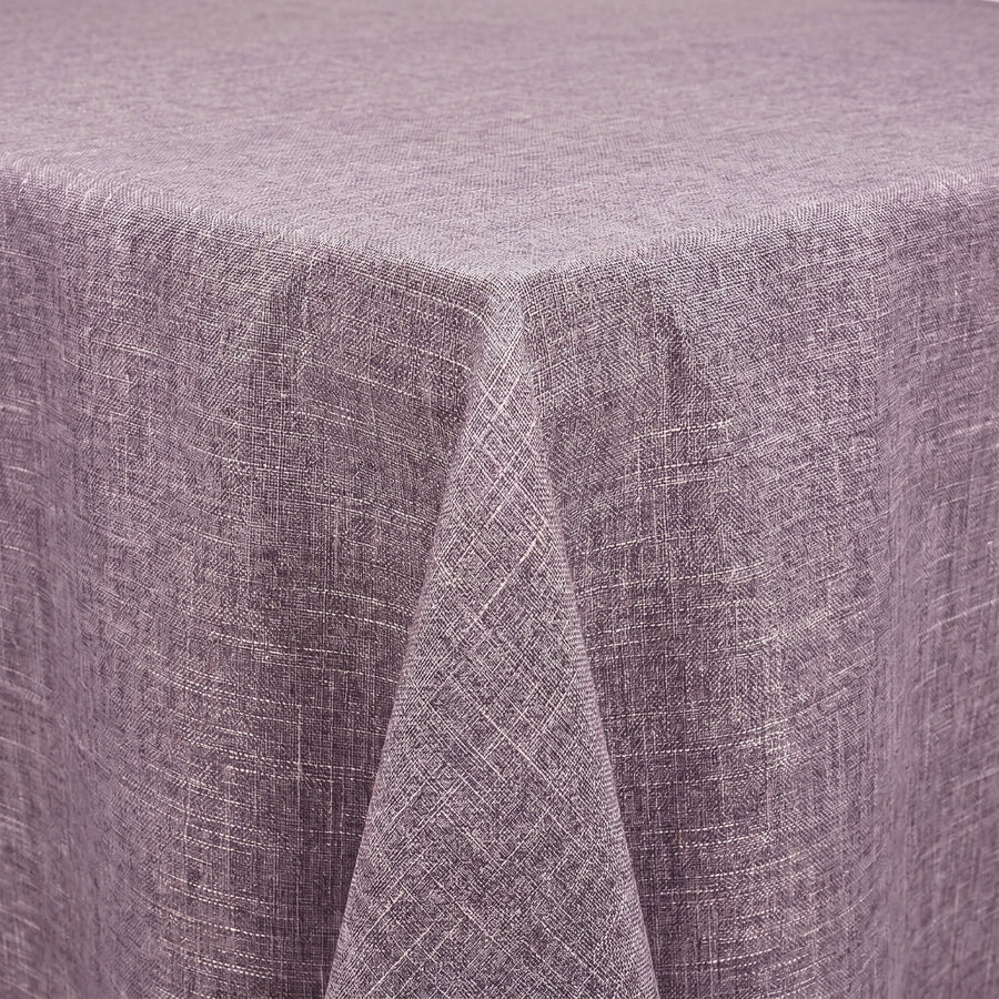 Chrisma Purple Tablecloth — fabric detail