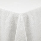 Chrisma White Tablecloth — fabric detail